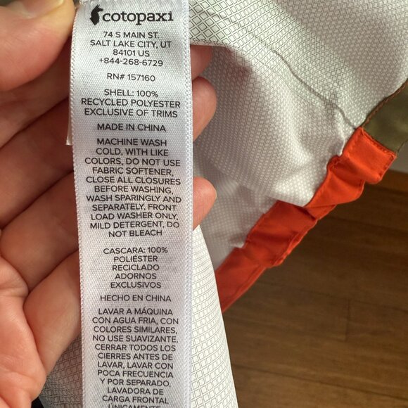 COTOPAXI CIELO RAIN JACKET - WOMEN'S SMALL - Picture 5 of 6